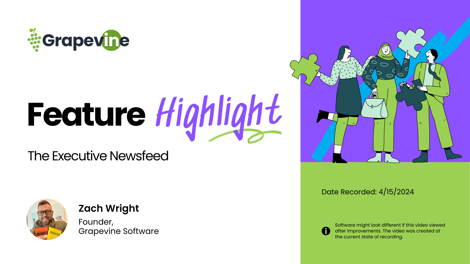 Feature Highlight - Executive Newsfeed