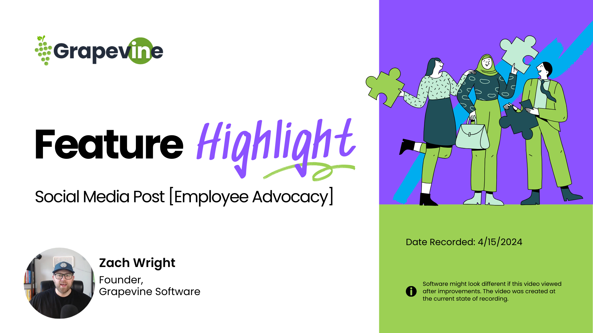 Feature Highlight - Social Media Post