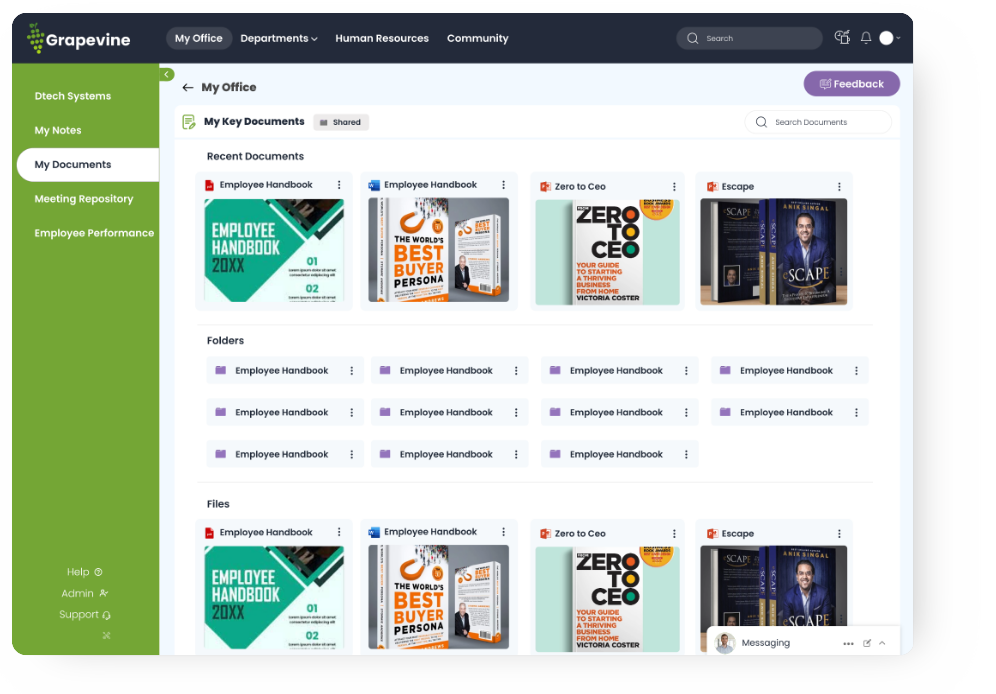 Grapevine MyOffice Document Management